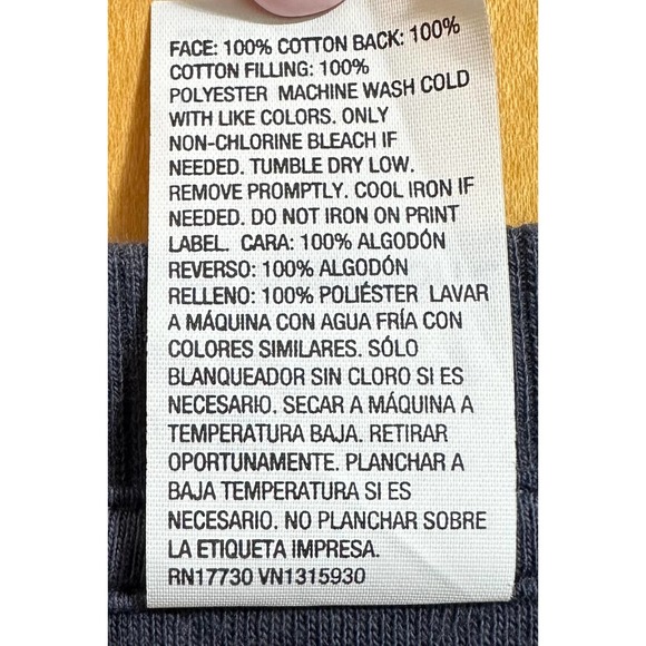 NWT, All In Motion Women’s Sz Med Blue Comfy Patterned Sweatshirt Kangaroo Pouch - Picture 13 of 13